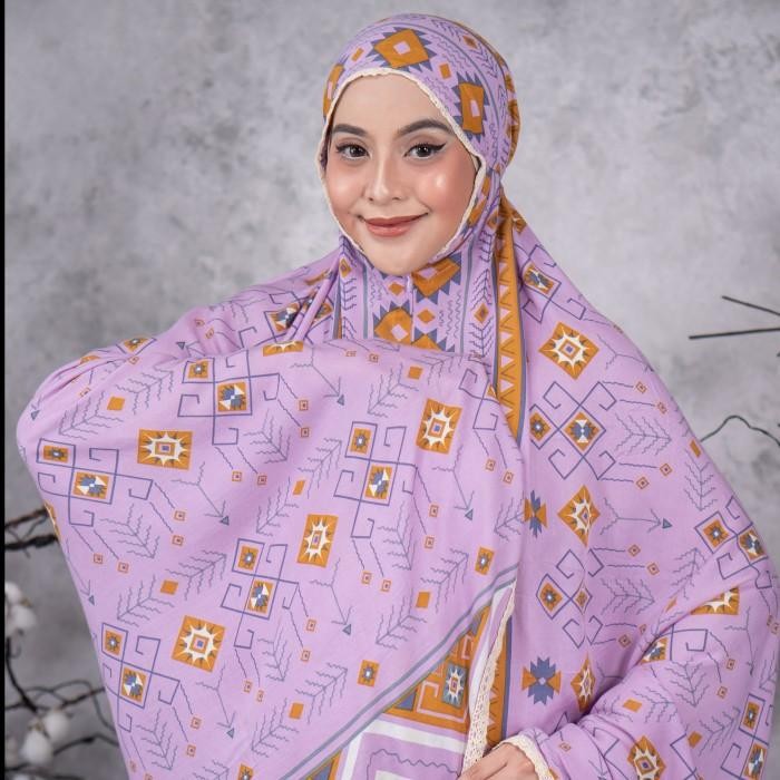 Mukena Border Mukena Zianisa Davira Series All Size Terbaru 100 % Original