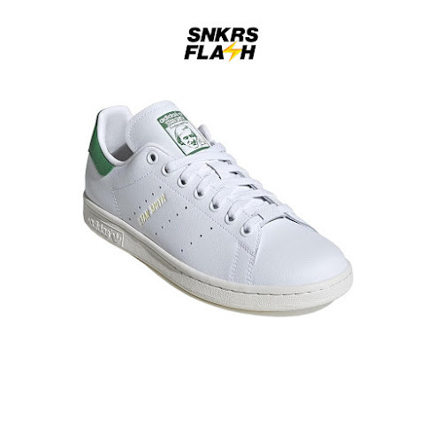 ADIDAS Stan Smith Cloud White Preloved Green Sepatu Sneakers Wanita - IE0469 - Size 39.3