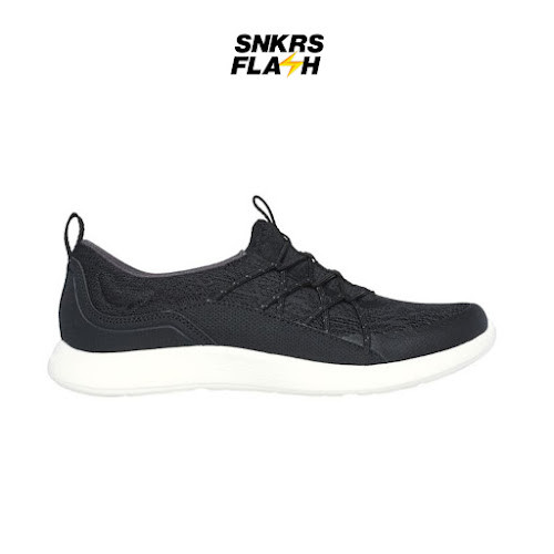 SKECHERS Sport Active Vaporfoam Lite Black Grey Sepatu Casual Wanita - 104488BKGY - Size 36