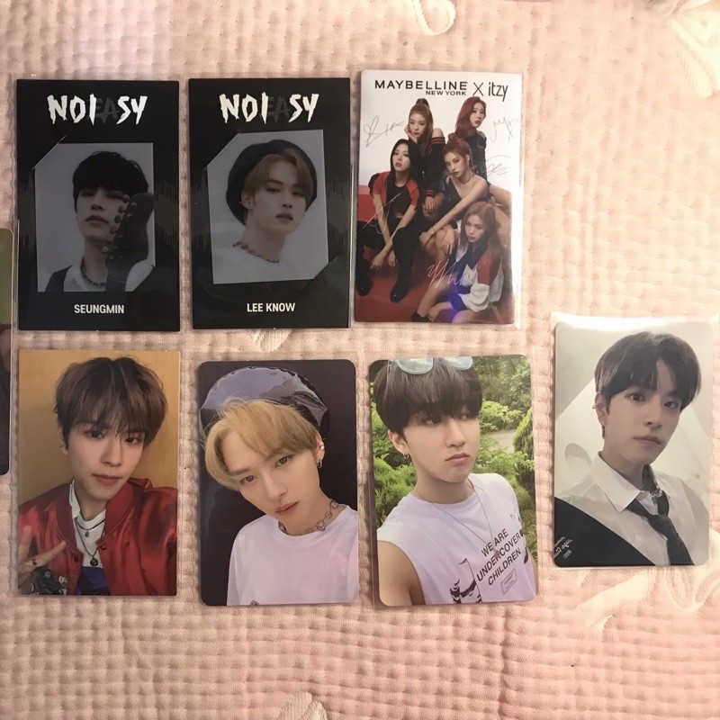 ੈ♡˳ OFFICIAL PHOTOCARD SKZ STRAYKIDS NOEASY CHRISTMASTEVEL ULTRAMILK BANGCHAN SEUNGMIN LEEKNOW LEE M