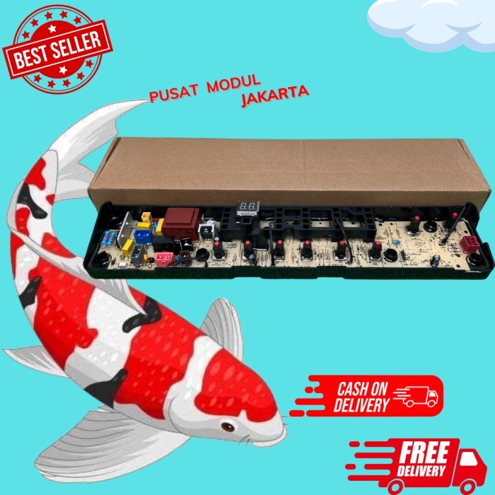 modul pcb mesin cuci polytron PAW 70501