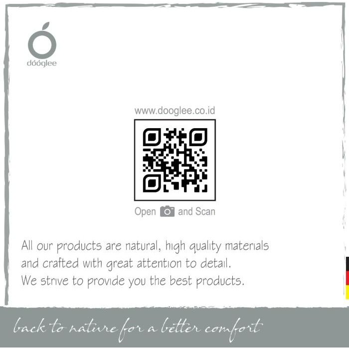 Dooglee - Case Lumbar Pillow Terlaris 100 % Original