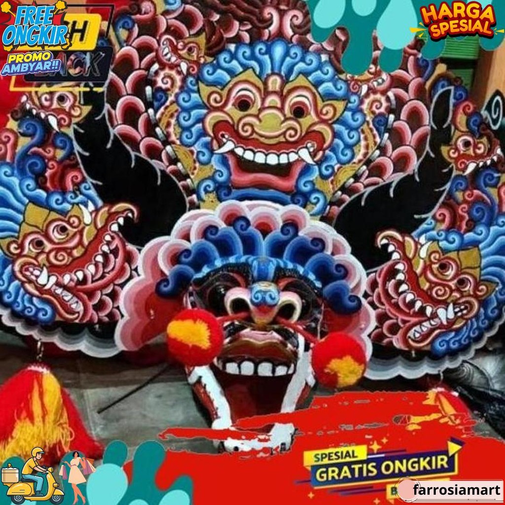 

T Promo Discount Bisa Cod Cuci Gudang Barongan Rampak Telon Jamang Cat Air Brush Bonus Kemul Panjang Dan Pentul Tinggal Pakai Ukuran Anak Promo Barongan Plipit Romo Mainan Anak Barongan Anak Sd Brongan Plipit Premium / Barongan Spon Caplok Kain Panjang /