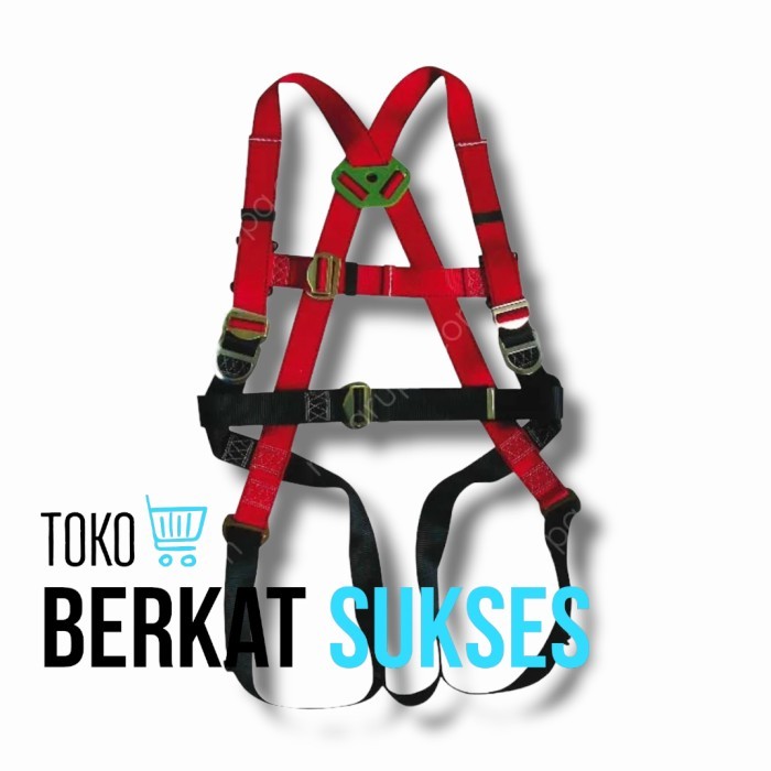 Safety Full Body Harness Without Lanyard Krisbow Kw1000439 Murah