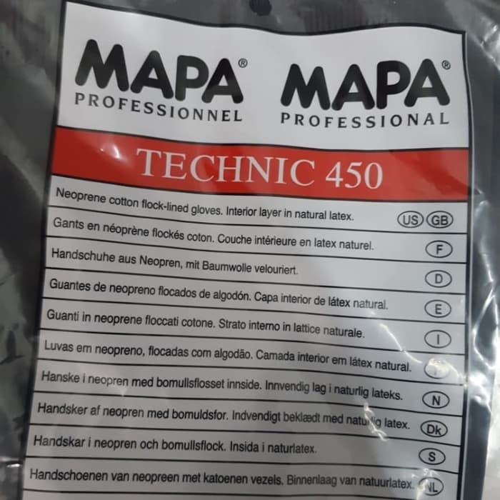 Mapa 450 Neoprene Gloves / Sarung Tangan Neoprene Murah