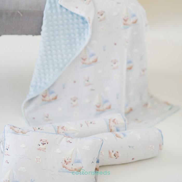 Cottonseeds Baby Blanket Sea Otter Terlaris 100 % Original