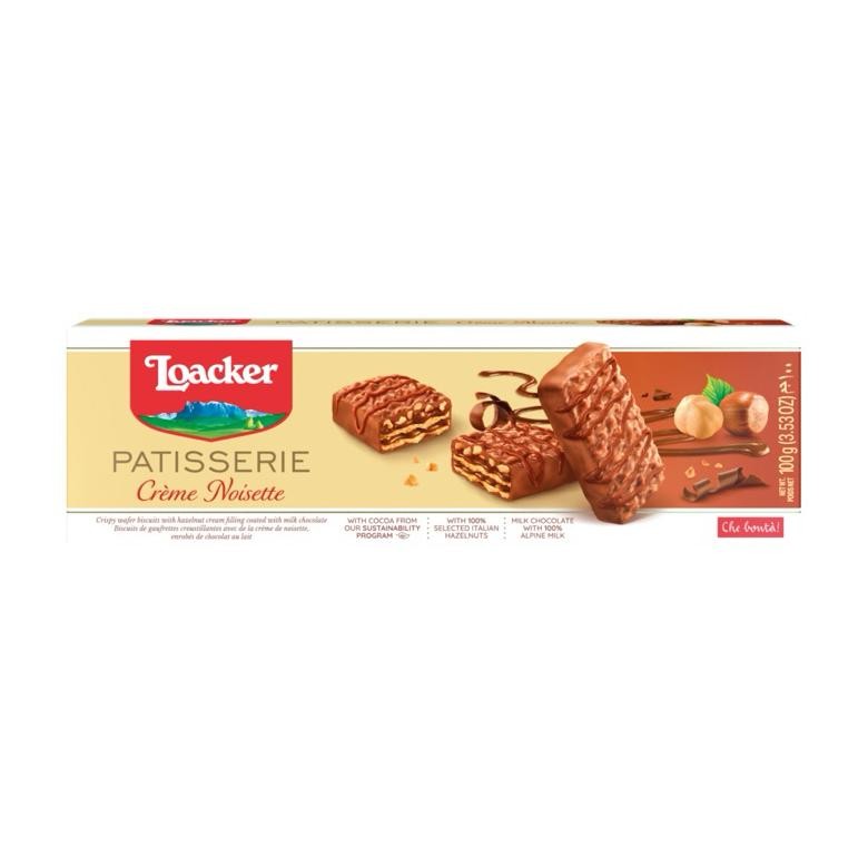 

LOACKER Patisserie 100gr snack chocolate import original all variants