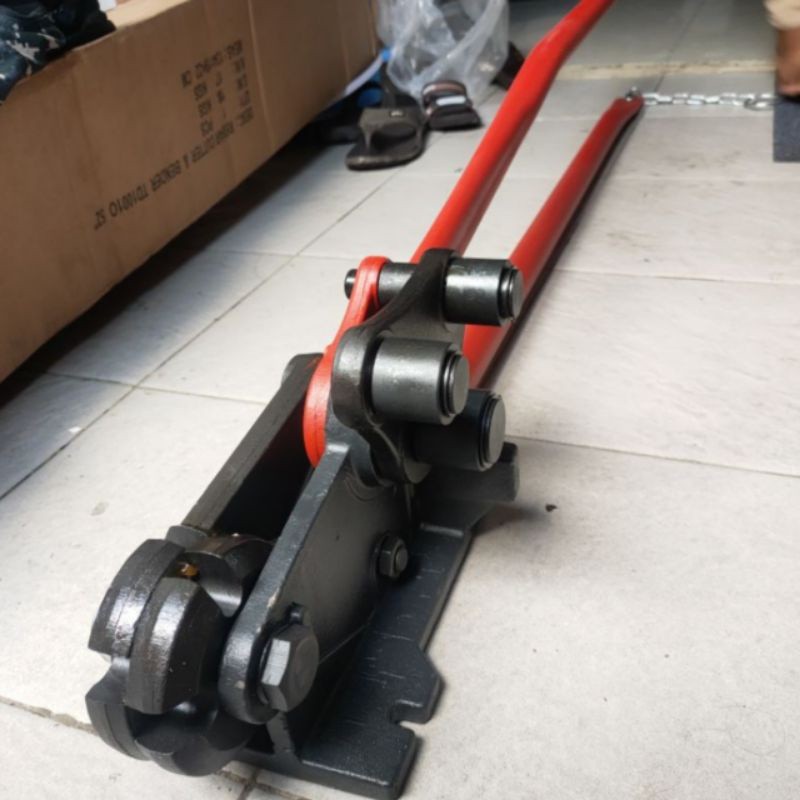 Alat Potong Dan Tekuk Besi Kontruksi 2 in 1 Manual Rebar Bending Cutting Sands