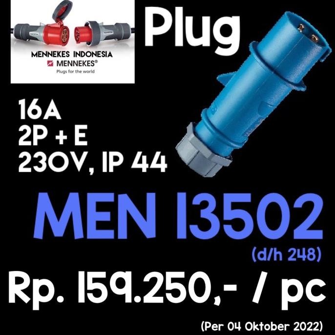 

Promo Mennekes 13502 (d/h Mennekes 248) COD
