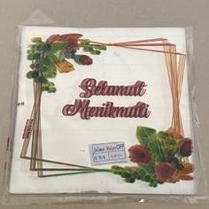 Bisa COD SM plastik selamat menikmati uk 19x19 isi 50 selamat makan plastik TERLARIS  ||
