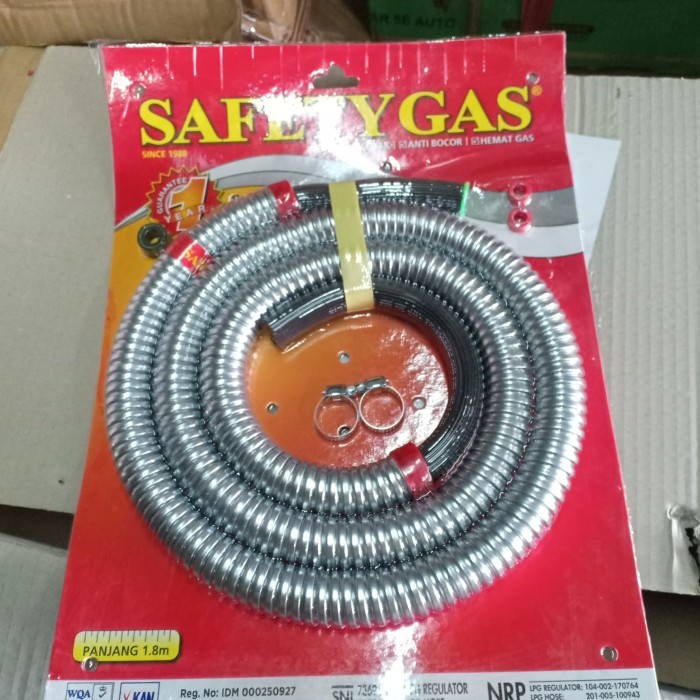 Murah selang gas LPG SAFETY GAS OTOMATIS Non COD