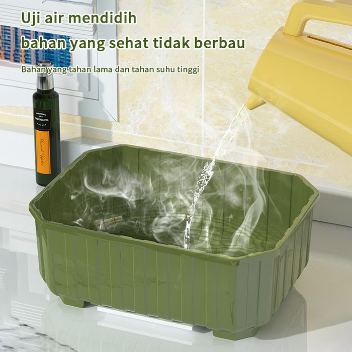 Murah Rak Piring Plastik Rak Piring Tertutup Penyimpanan Volume Tinggi Non COD