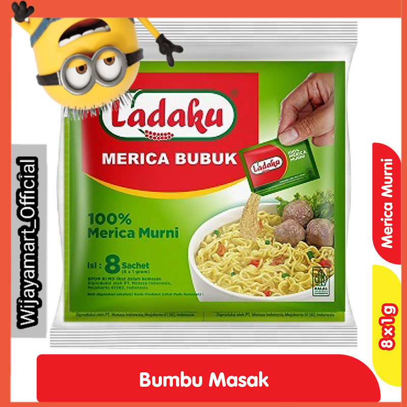 

Ladaku Merica Bubuk 8 x 1 g