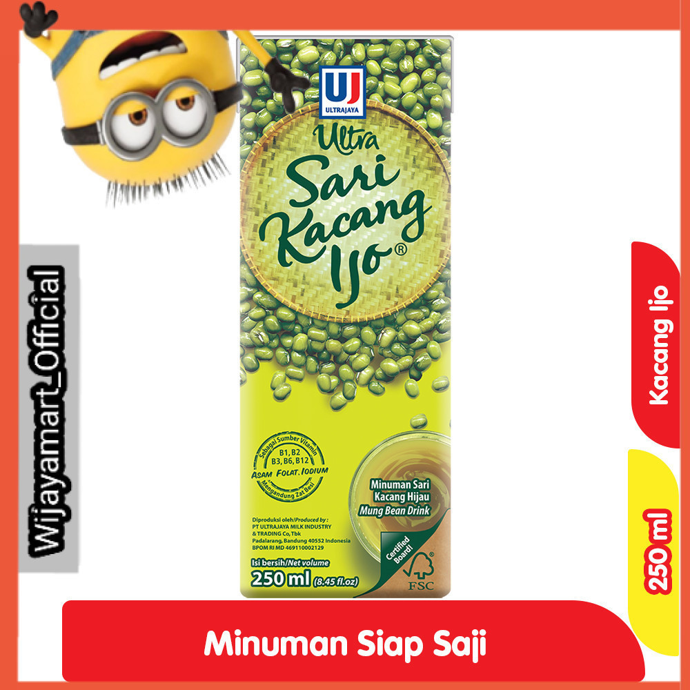 

Ultra Sari Kacang Ijo 250 ml