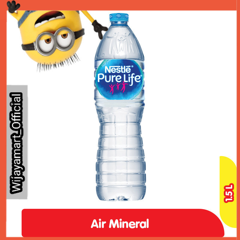 

Nestle Pure Life Air Mineral Botol 1.5 L