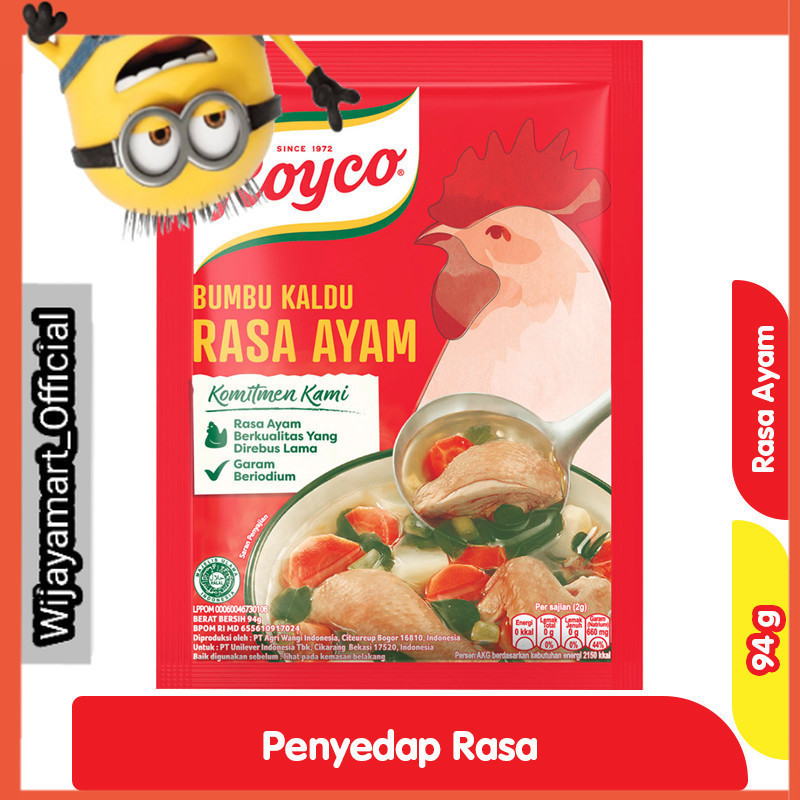 

Royco Bumbu Kaldu Penyedap Rasa Ayam 94 g