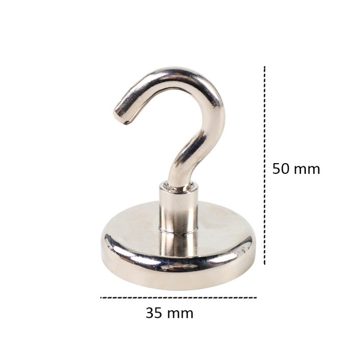 

Magnet Gantungan Hook Hanging Strong Neodymium 41kg - STDECOR SNF36 / SNF42 / LNF48