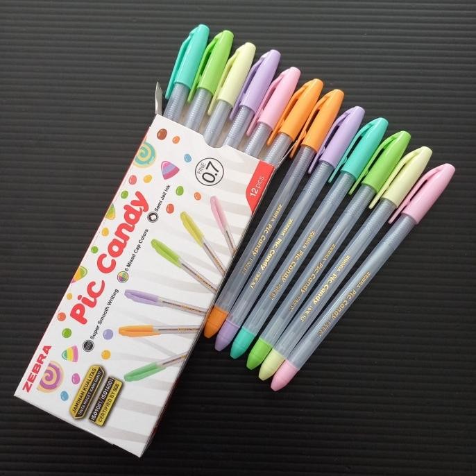 ------] Pulpen zebra pic candy