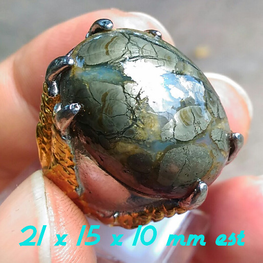 Natural Lapiz Banua Top Kristal Big Size Origin Borneo