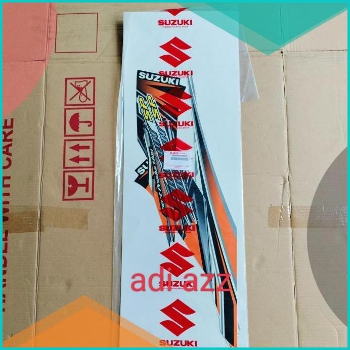 striping stiker lish ful body titan black hitam shogun 125 sp fl robot