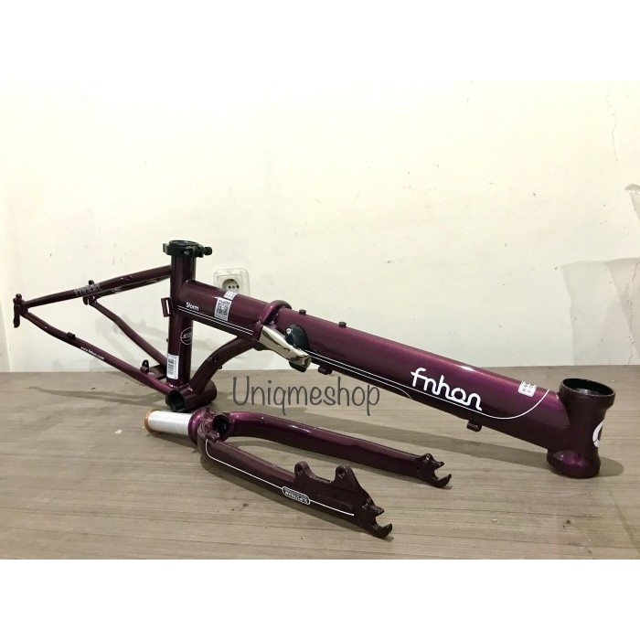 TERBARU FNHON Storm Frame Disc Brake Discbrake KCD2018 Purple READY STOCK HOT SALE!