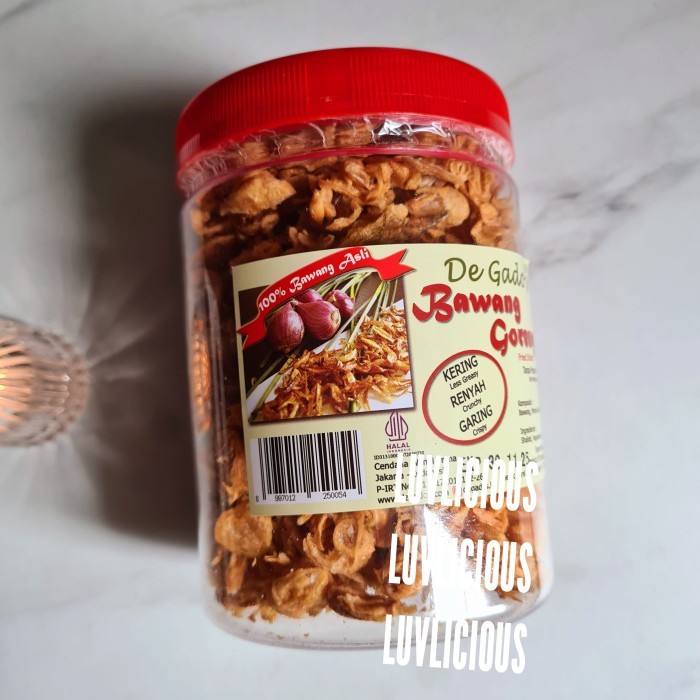 

BAWANG GORENG MERAH DE GADO'S GADOS GADO FRIED ONION