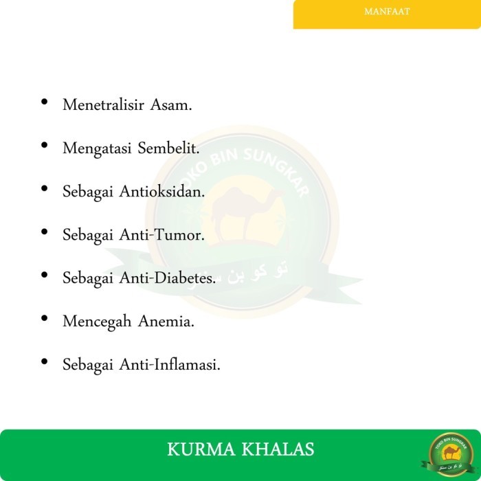 

KURMA KHALAS PREMIUM 10 KG & 5 KG OLEH OLEH HAJI UMROH KURMA MURAH