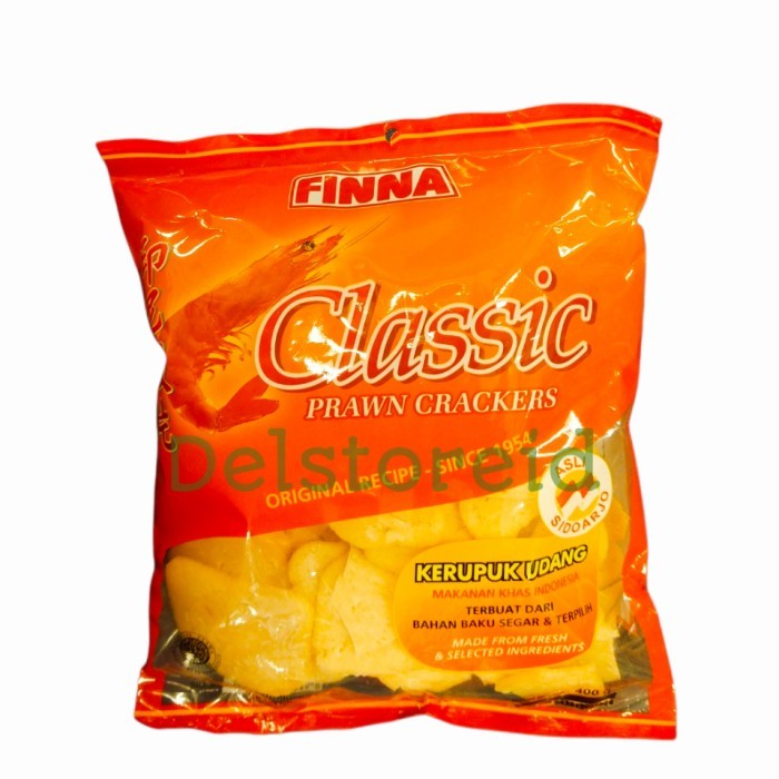 

FINNA CLASSIC PRAWN CRACKERS KERUPUK UDANG 400 GR