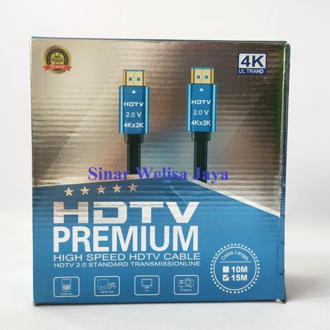 M-Tech Kabel HDMI HDTV Premium 2.0 - 15M
