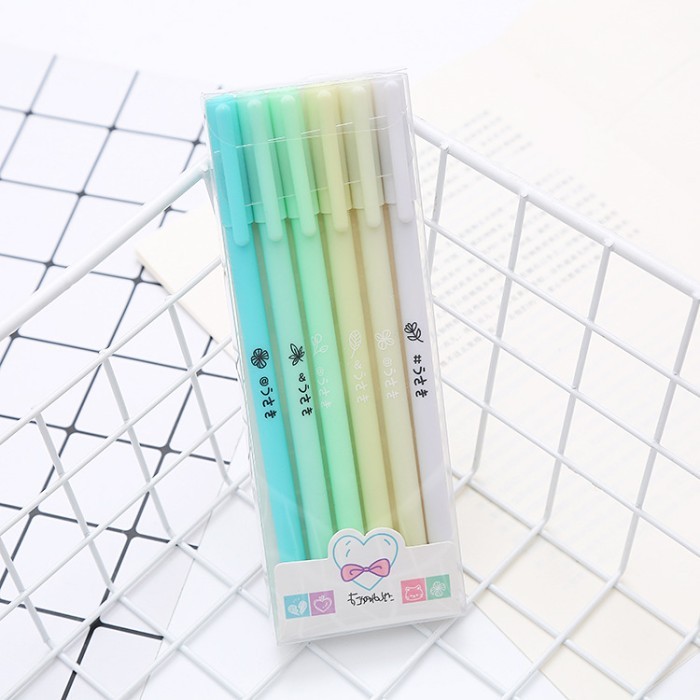 

Pulpen Morandi Set 6Pcs S0205