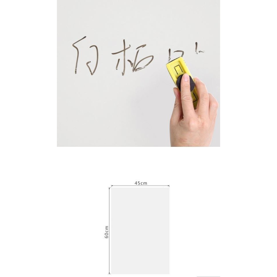 

2M Vinyl Whiteboard Papan Tulis Stiker Dinding Tempel Free Spidol
