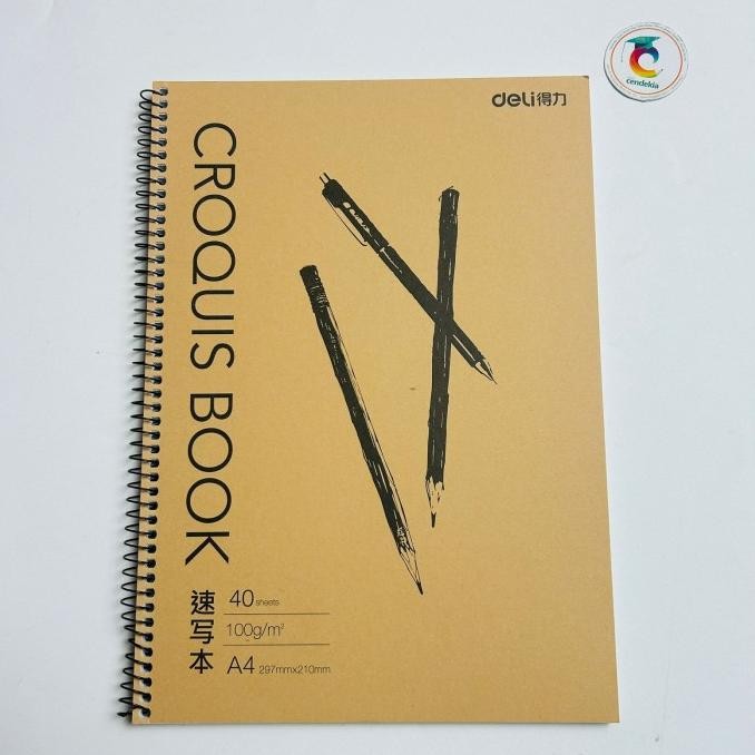 

best produk] Sketch Book Croquis Book A4 DELI 7696