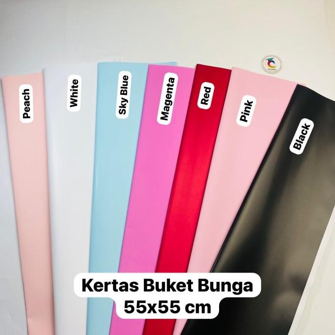 

@@@@] Kertas Buket Bunga Flower Paper 55x55 cm
