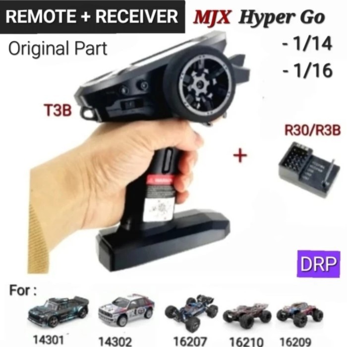 Radio Transmitter + Receiver MJX Hyper Go 16207 16209 16210 RC Part