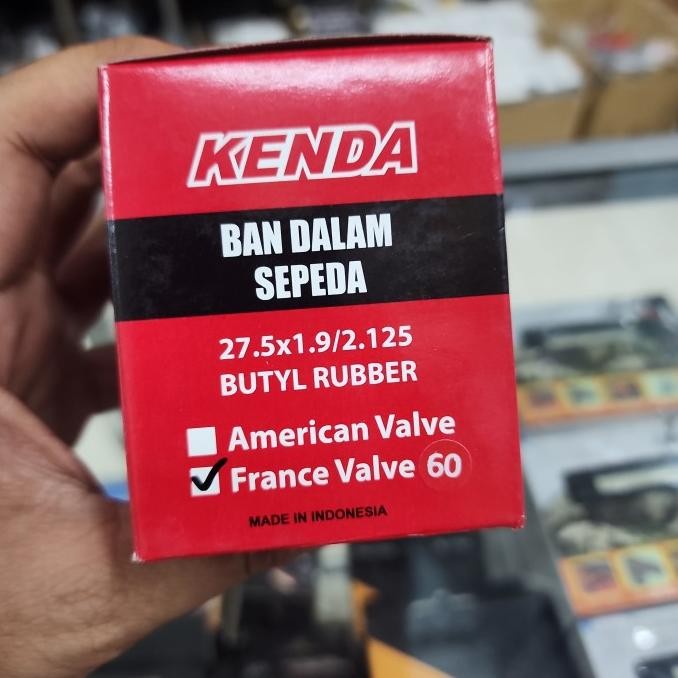 ban dalam 27.5 x 190/2125 FV 60 mm kenda The best