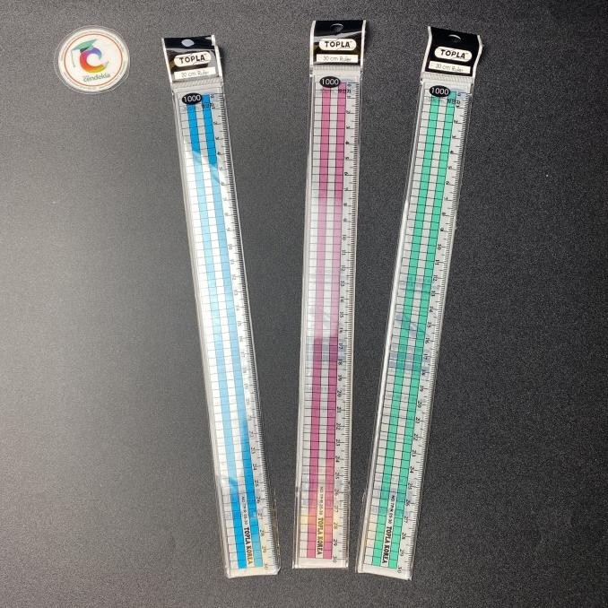 

Silahkan Order] Penggaris 30cm TOPLA Korea Grid TP/R 05-03