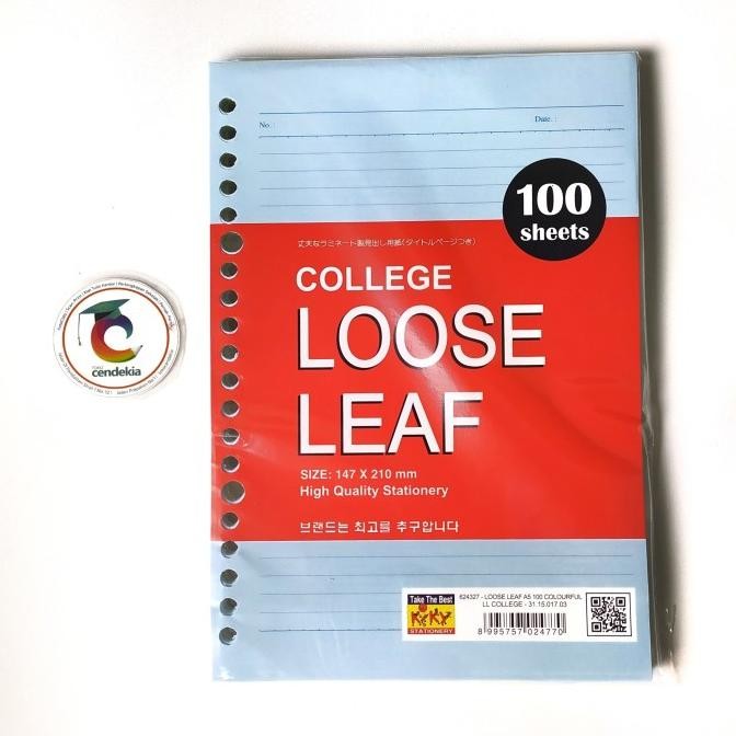 

Open DS] Isi Binder Loose Leaf A5 KIKY Warna Mixed Bergaris