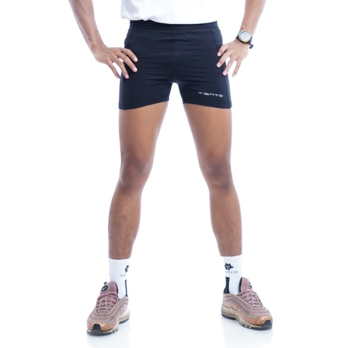 Tiento Celana Legging Pendek Pria Olahraga Lari Short Pants Running