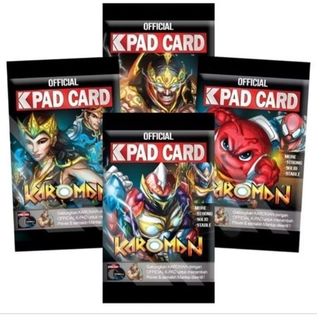 kpad card karoman kpad crazy birds/ tatakan alas karoman