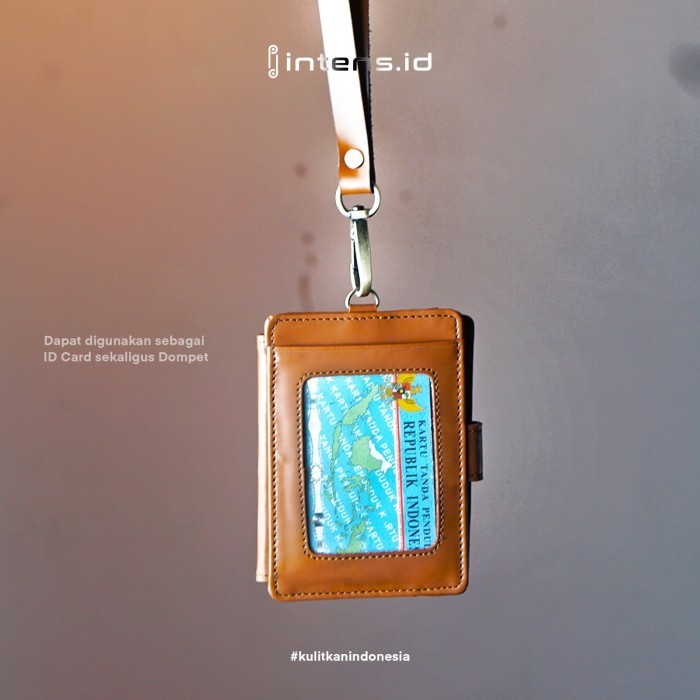 

Intens.id Card Holder/Tempat Kartu Nama Multifungsi Kulit Asli Leather Cardholder