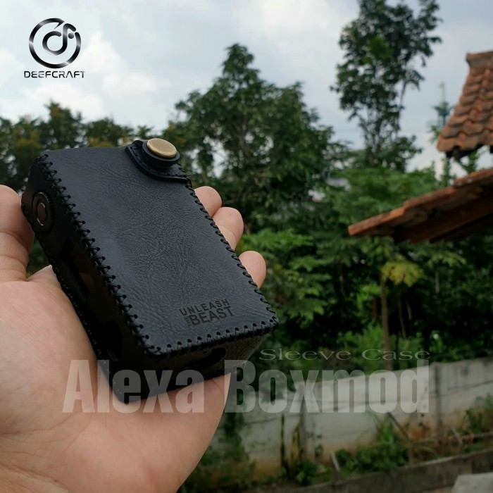 

Alexa Box Premium Sleeve Case Free Lanyard / Holder Case alexa leather