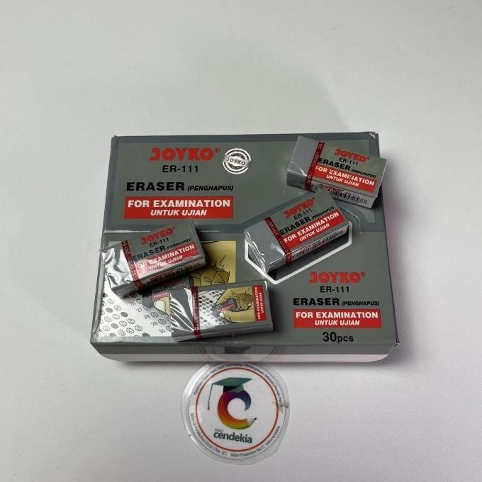 

+++++] Penghapus Stip Pensil JOYKO Abu-abu ER-111