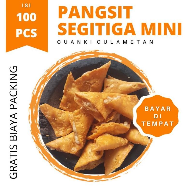 

CUANKI PANGSIT KERING SEGITA alias CIPET isi 100 toping seblak baso aci