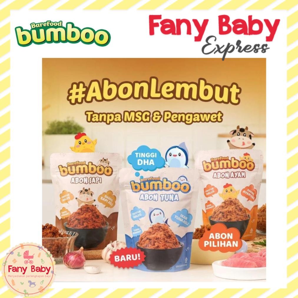 

BUMBOO BY BAREFOOD ABON - ABON MPASI 100GR
