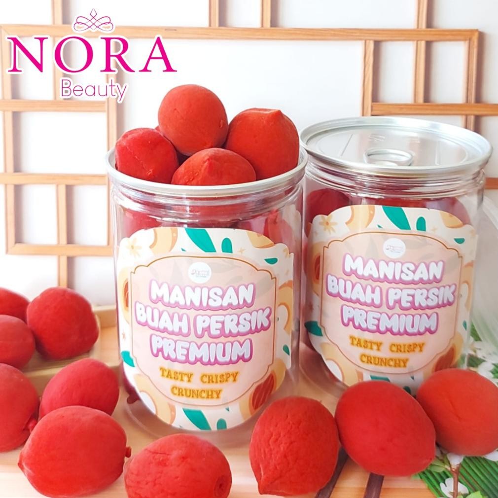 

Manisan Buah Persik Merah Kan CAN Pum //murah