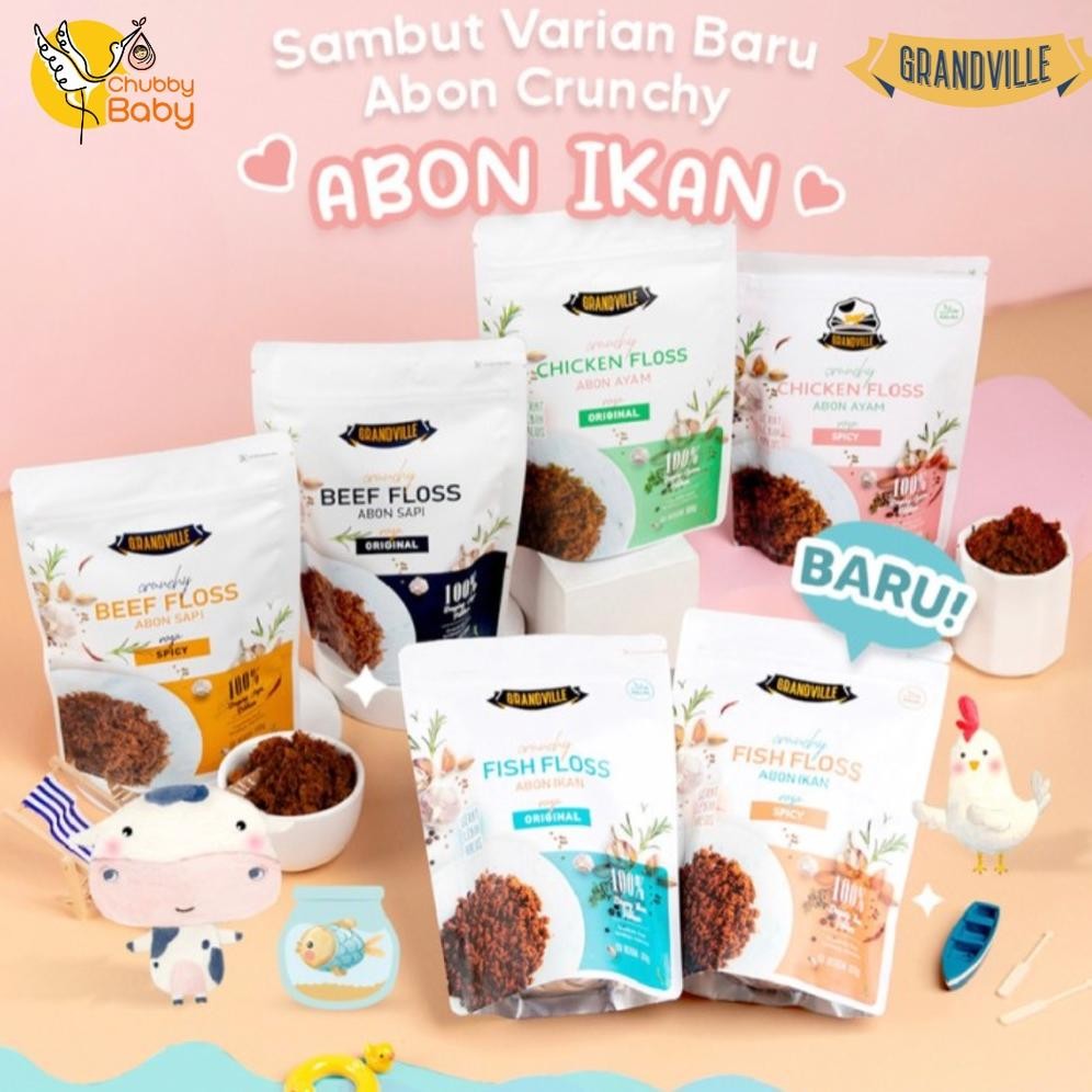 

Abon Sapi Ayam Ikan Crunchy | Abon Anak Non MSG