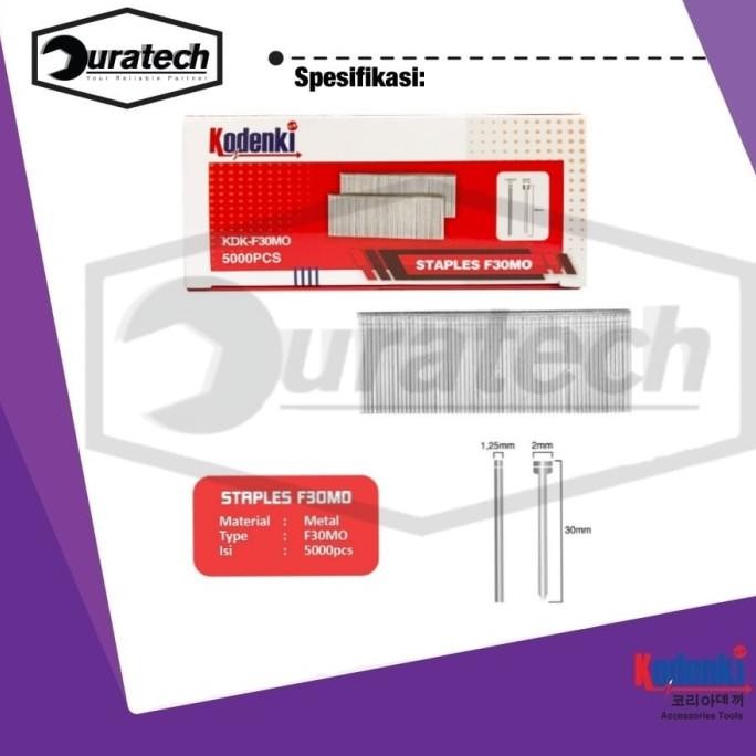 

Promo Industrial Staples F30MO / Isi staples tembak angin / Paku mabel Benz COD