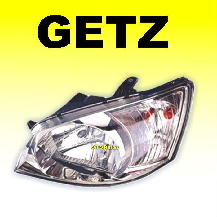 Lampu Depan Hyundai Getz 2005 2004 2003 2006 Besar Head Lamp Utama Depo Kristal Set