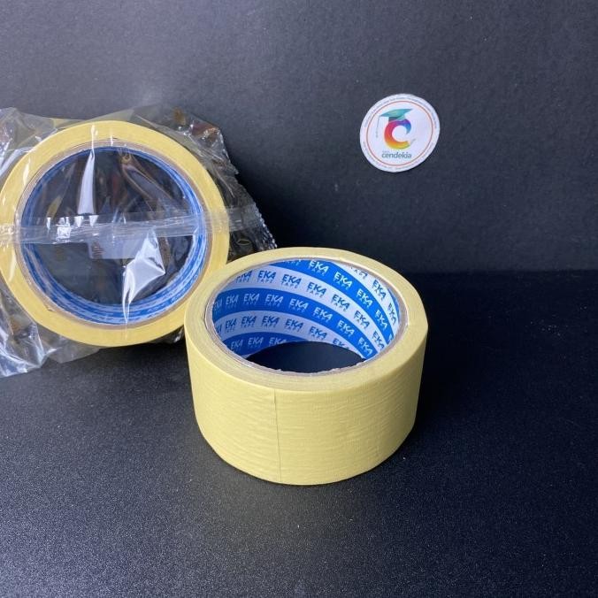 

Ready...Ready...Ready...] Masking Tape / Isolasi Selotip Kertas Ekatape 2 inch / 48mm x 20m