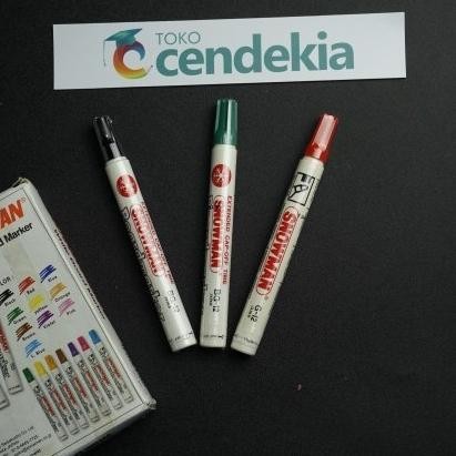 

Buruan serbu] Spidol Snowman White Board Marker BG12 Satuan
